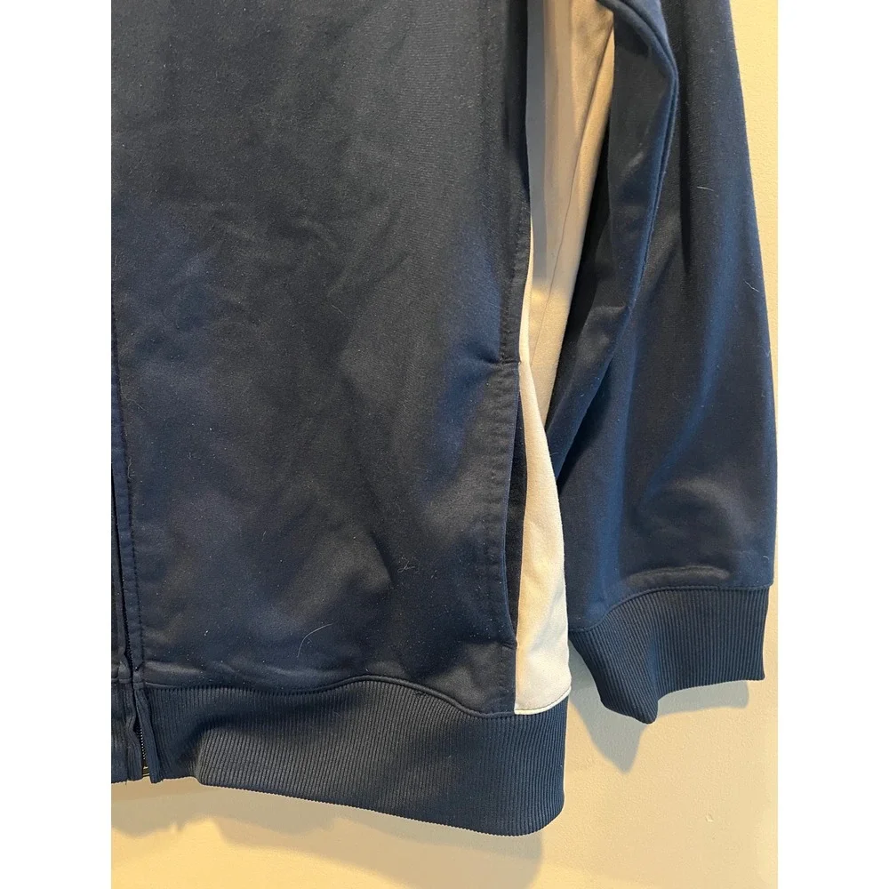 Nike MLB New York Yankees Track Jacket Navy Blue Full Zip Women XL Fitted